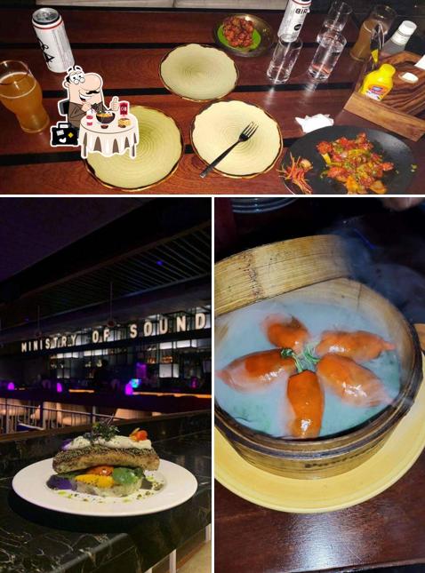 Food at Ministry of Sound Brewery