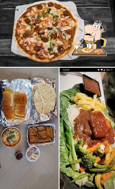 Food at Pappilon Veg Fine Dine