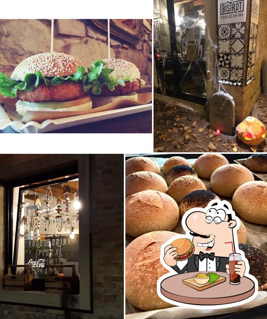 Prenditi un hamburger a Al Bistrot