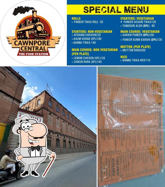 The exterior of Cawnpore Central