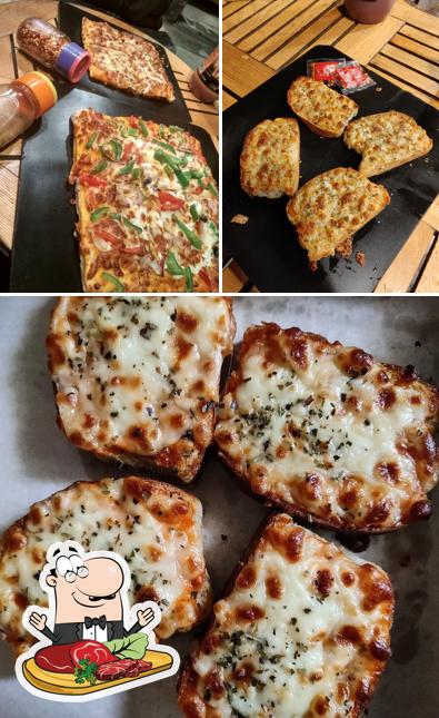 Order meat meals at Square Pizzeria