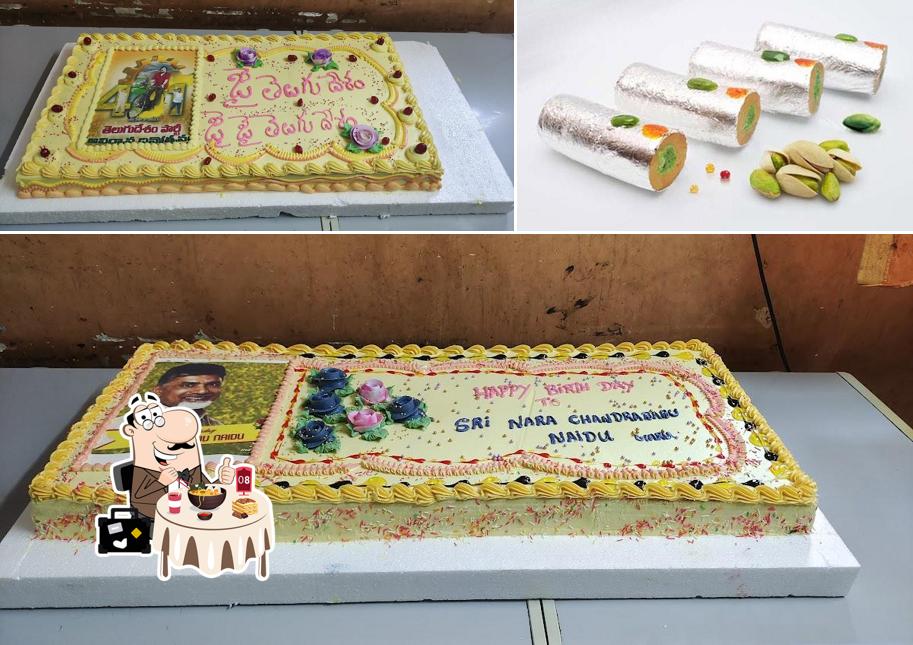 Food at RR Sweets & Bakery