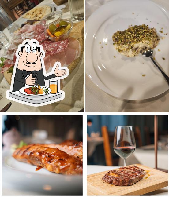 Cibo al Ristorante Alle Aie sul Lago