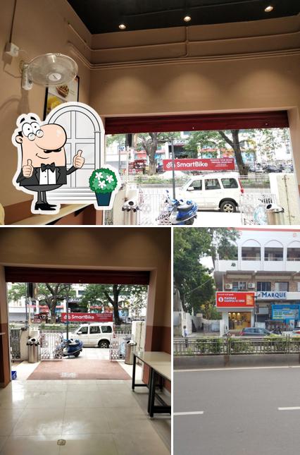 The exterior of Madras Coffee House