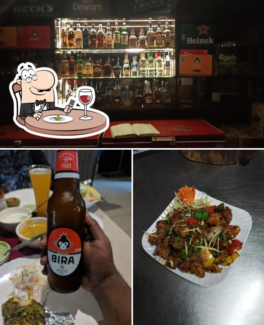 This is the photo depicting food and wine at Big Spice Bar And Restaurant