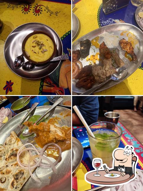 Chocolate mousse at Dhaba Estd 1986 Delhi, Pacific mall Pitampura