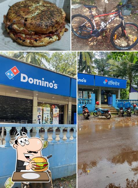 Order a burger at Domino's Pizza Anjuna, Goa