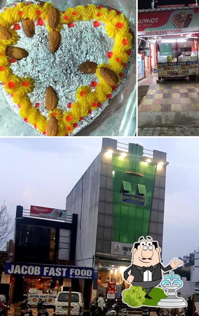 The exterior of Jacob fast food