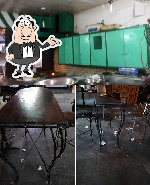 The interior of Kay's Chicken Corner