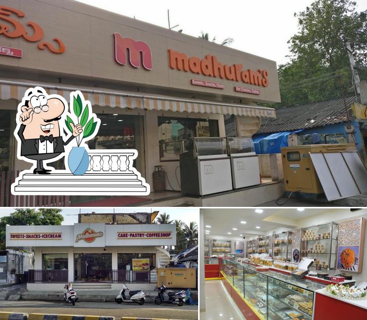 The exterior of Madhuram's