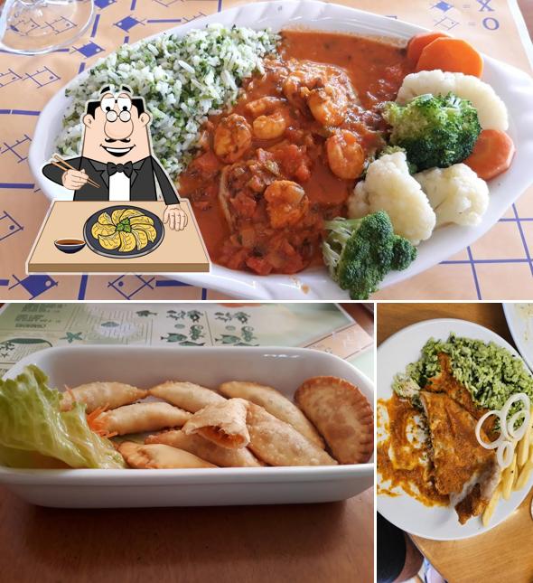 Gyoza em Peixe na Rede