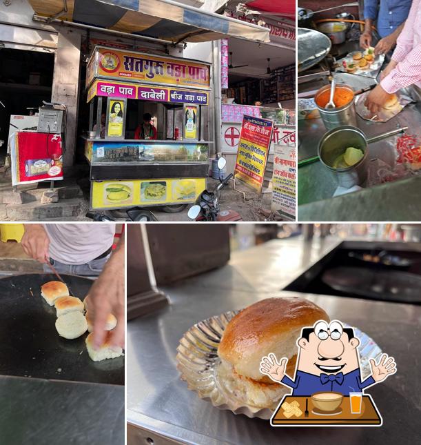 Meals at Satguru Vada Pav