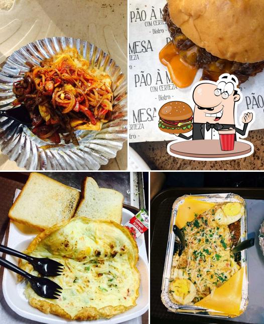 Hamburger at The Eggs Factor