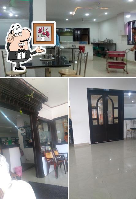 The interior of Valyachans family restaurant