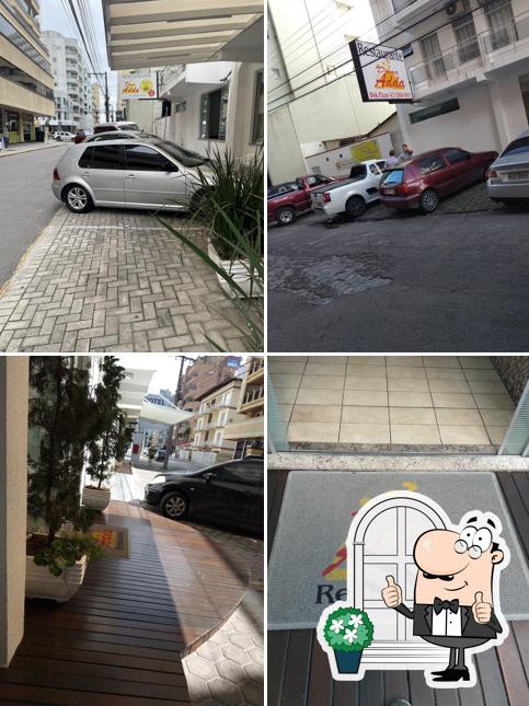 O exterior do Restaurante Dona Adda. meia praia , Itapema