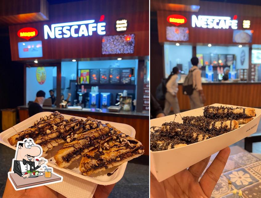Food at Café - Nescafé Marine Drive