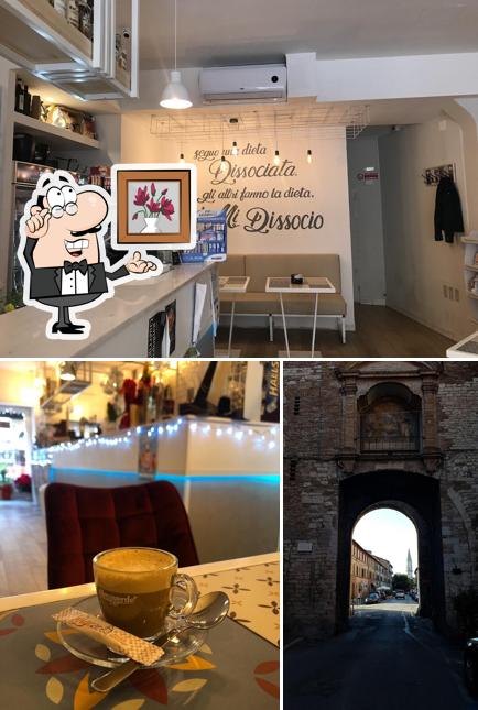 La immagine di interni e esterno da Borgo 206