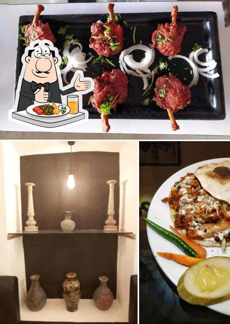 Food at Heritage Pondy Restauarant