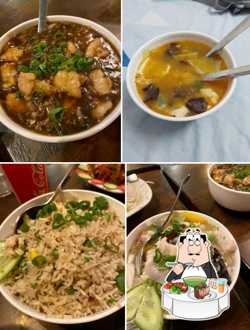 Hot and sour soup at Shaolin