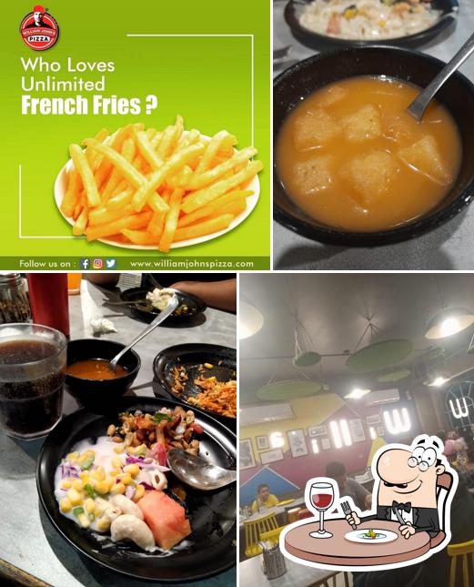 Food at William John's Pizza Ankleshwar