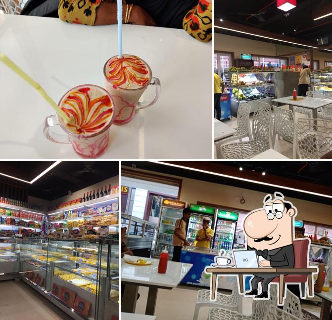 The interior of Yellow Basket