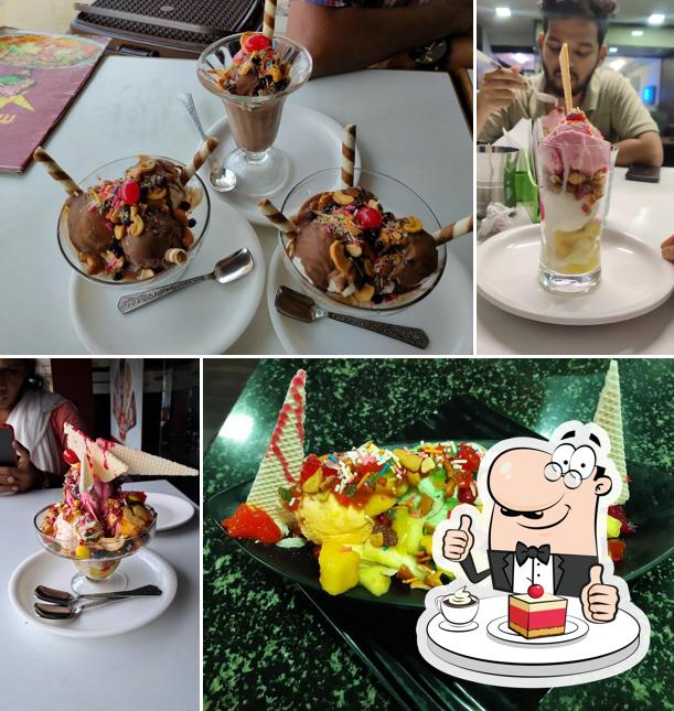 Enjoy one of the sweet dishes