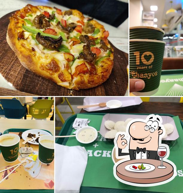 Food at Chaayos Cafe Hush Food Mall