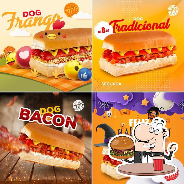 Peça um hambúrguer no Dog King - Apucarana