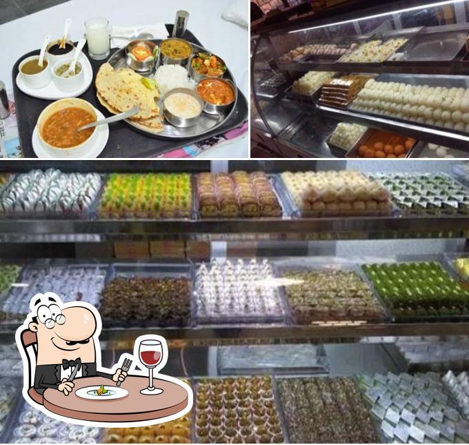 Food at Amar Chah Hotel