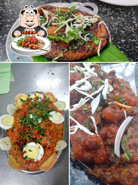 Food at Hotel Shree Panjurlli