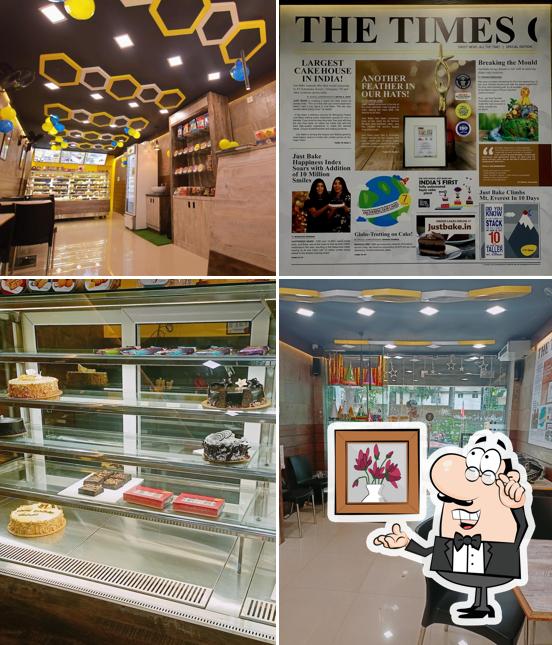 The interior of Just Bake Adoor