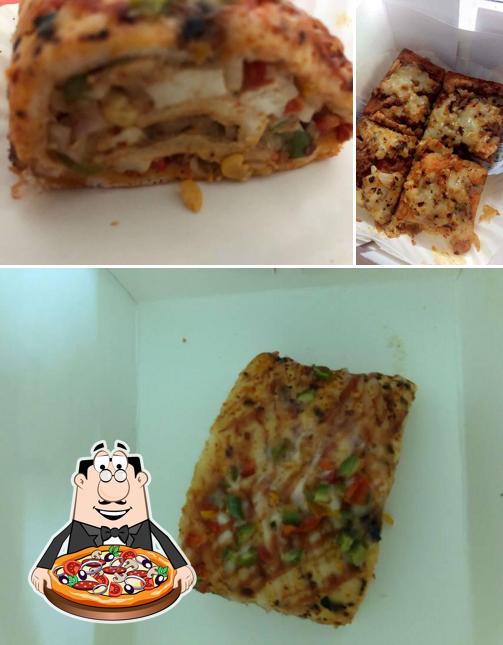 Get pizza at The Crust