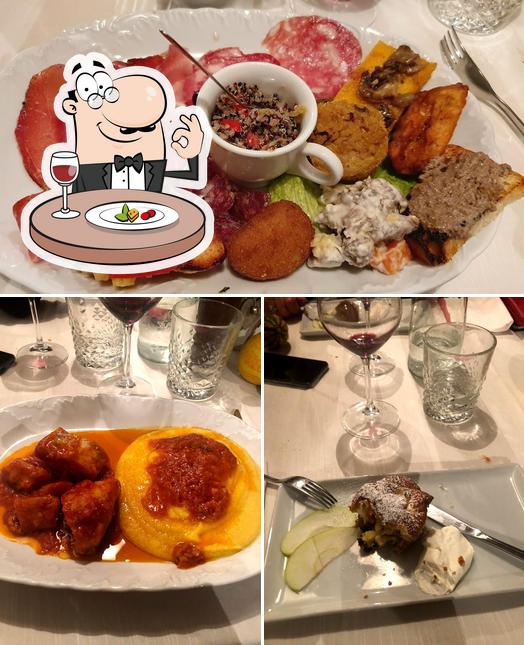 Platti al Trattoria montecarlo