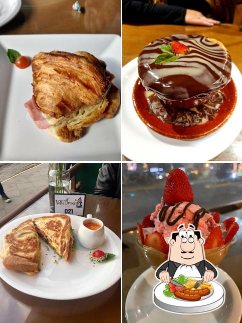 Platos en Casa da Velha Bruxa