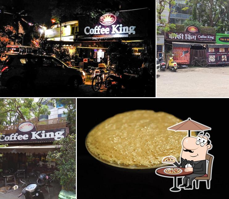 The exterior of Coffee King