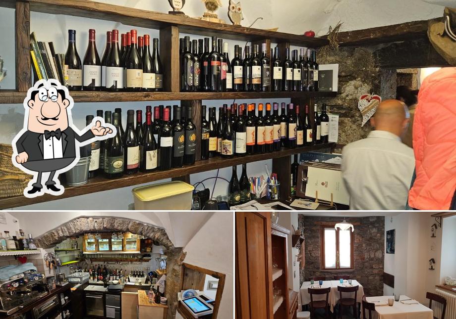 Gli interni di Inn Pik