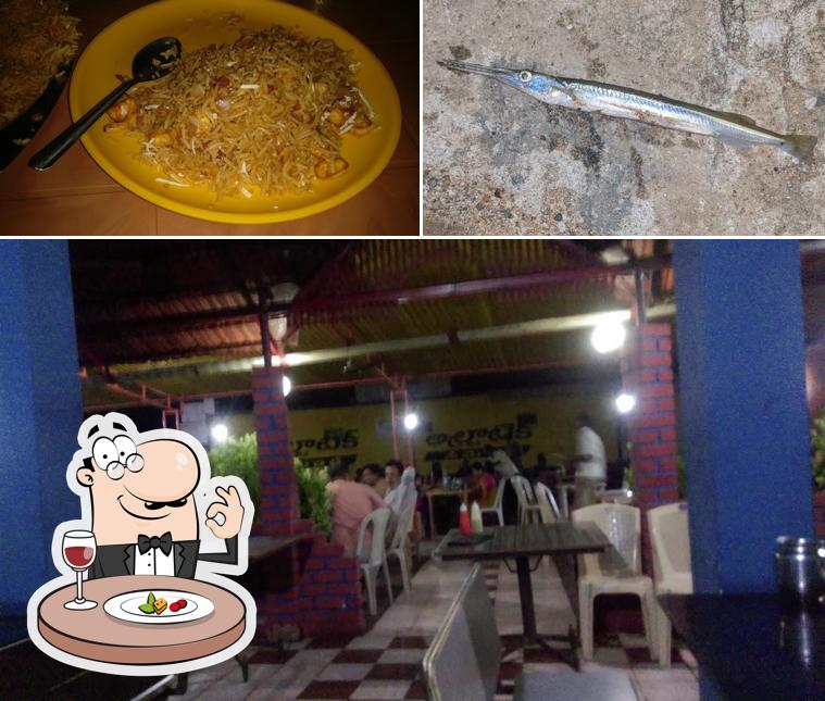 Meals at Pavithra Hotel