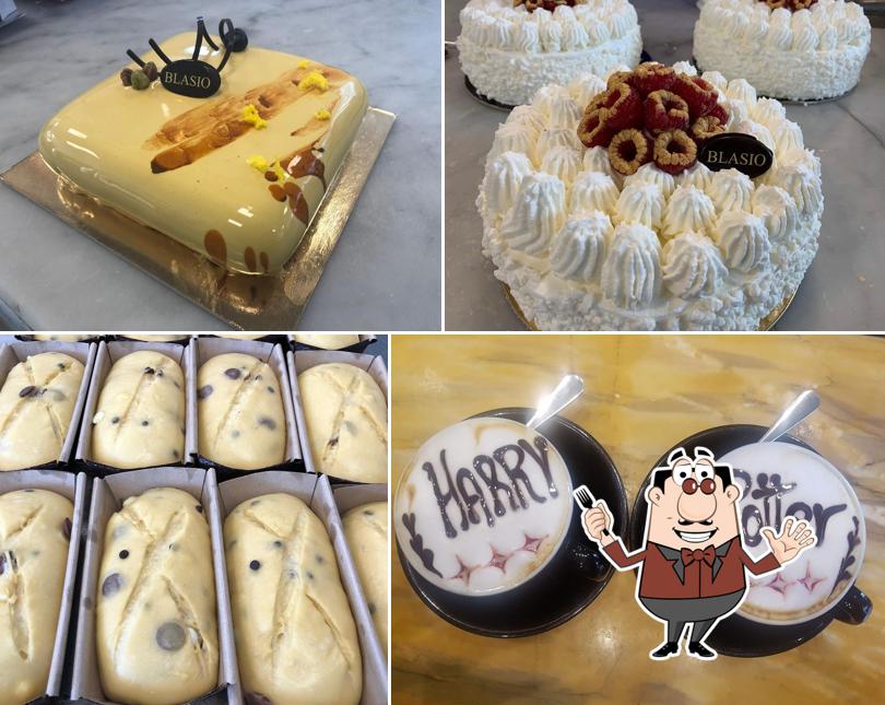 Platti al Pasticceria Blasio