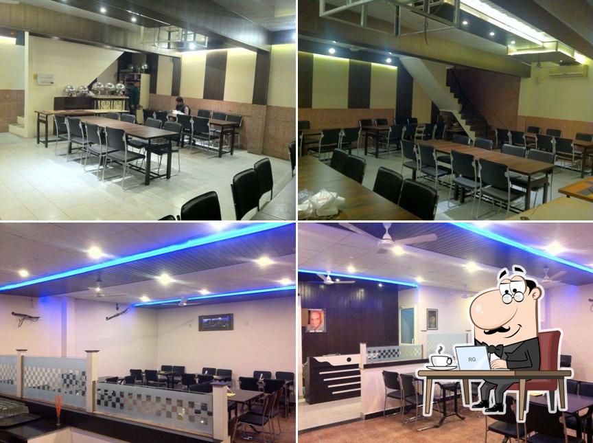 The interior of Bells Fast Food