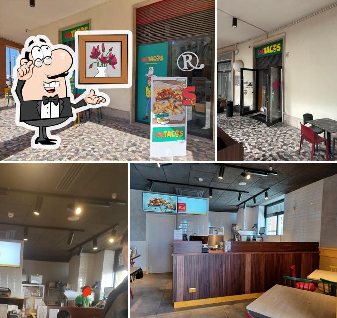 Gli interni di Billy Tacos - Ostia