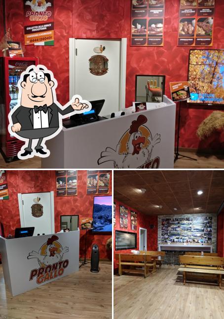 Dai un'occhiata agli interni di Pronto Gallo