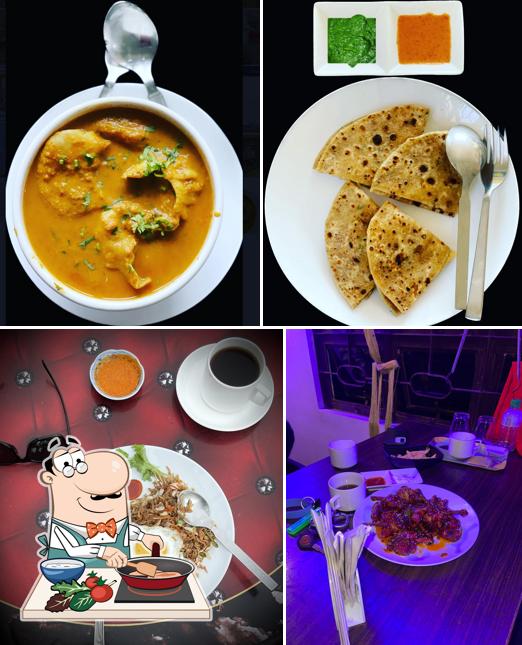 Chicken curry at R R Cafè