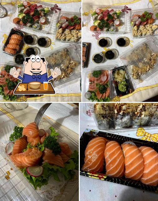 Platti al ZHOUSUSHI ristorante cinese e giapponese