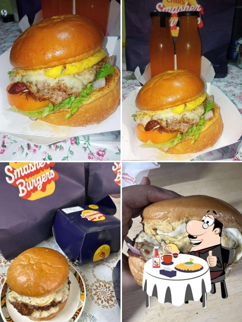 Try out a burger at Smasher Burgers By Chili's