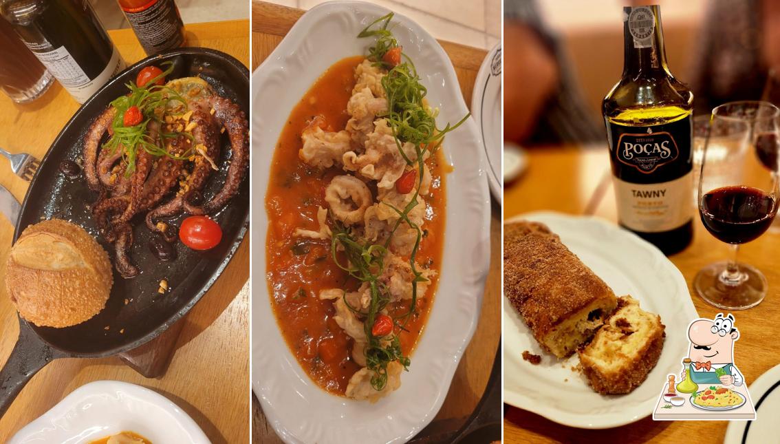 Platos en Tasca da Mercearia