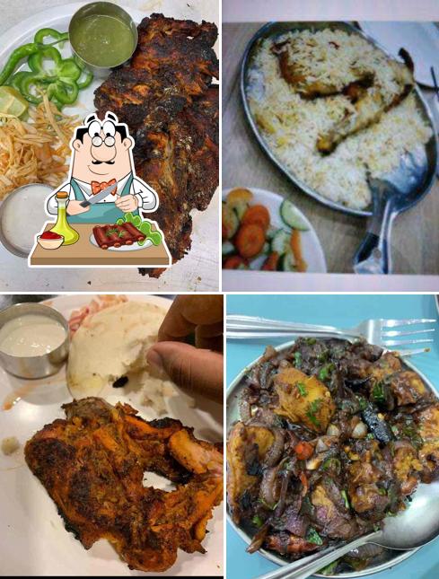 Baby back ribs at Zafron Restaurant