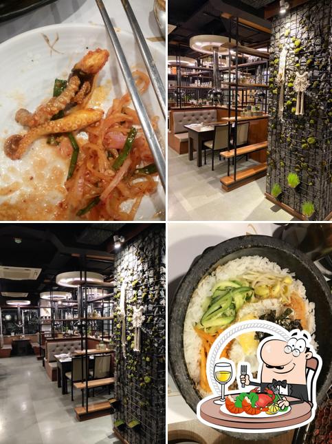 Try out seafood at Aeseo Korean Restaurant