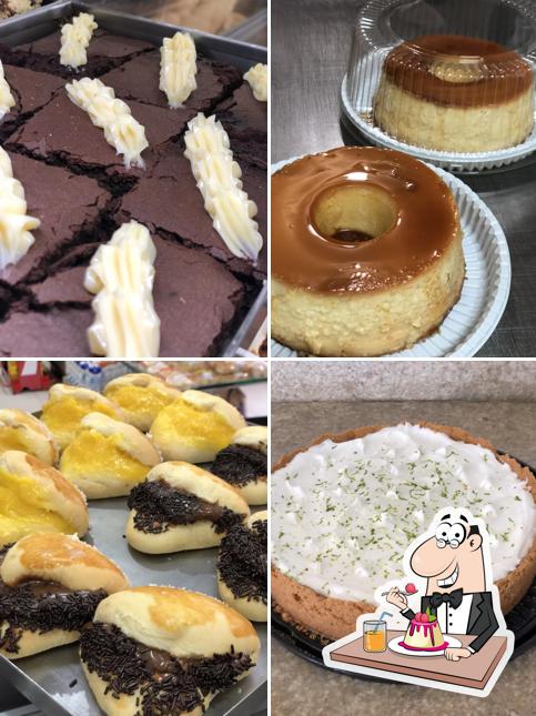 Desfrute de uma das sobremesas