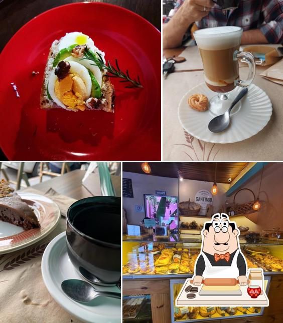 Não esqueça de experimentar uma sobremesa no Santiago Padaria Artesanal