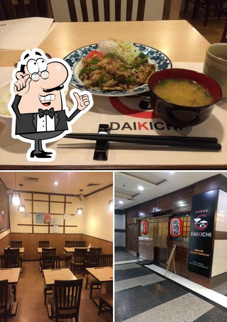 The interior of Daikichi-Manami Japanese Restaurant